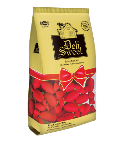 Deli Sweet Red - Bala Deli Sweet Vermelha
