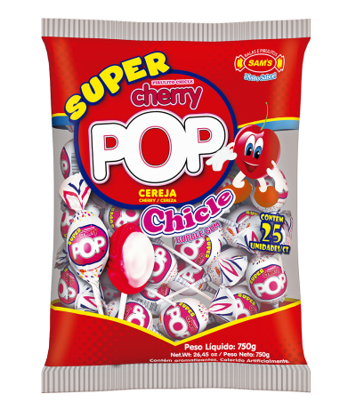 Super Cherry Pop Cereja - 