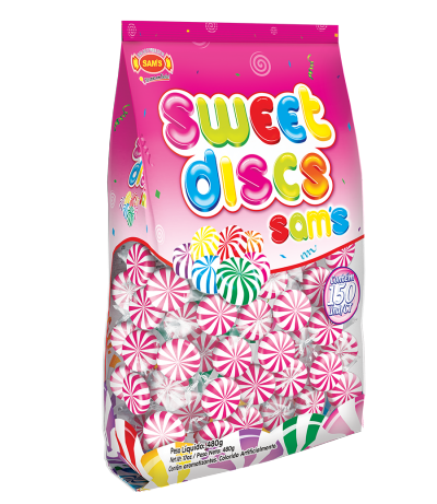 Sweet Discs Sam’s Morango Rosa - 