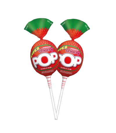 Super Cherry Pop Morango - 