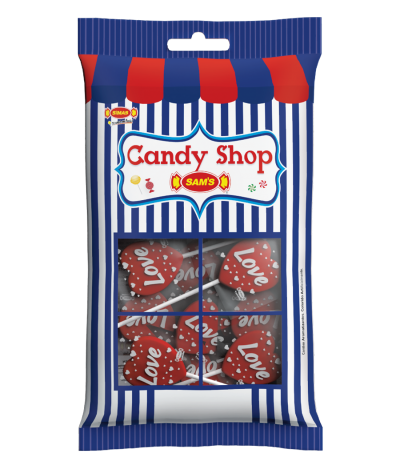 Heart Love Pop Strawberry - 