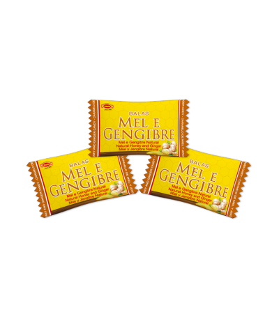 Balas Mel e Gengibre - 
