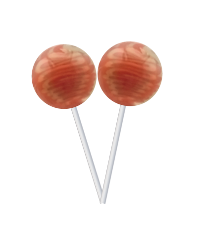 Pirulito Original Gourmet Lollipop (31g) – Maça Caramelada - 