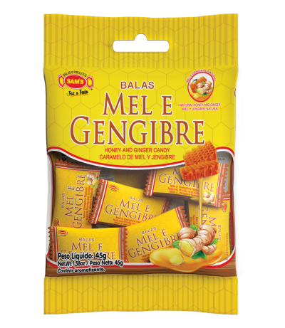 Balas Mel e Gengibre - 