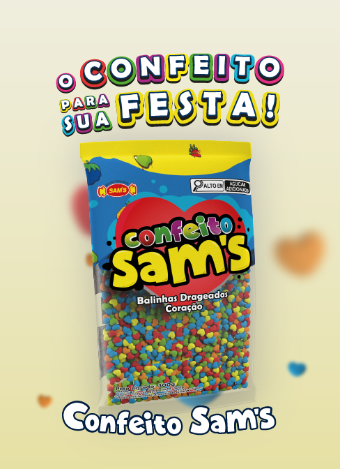 Confeitos Sam's