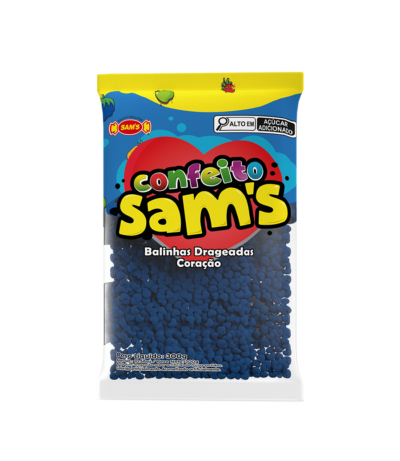 Confeito Sam’s Azul (Framboesa Azul) - 