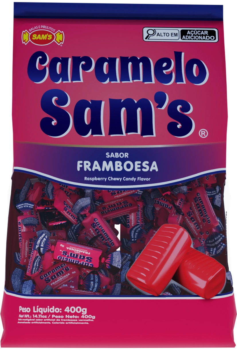 Caramelo Sam’s Framboesa