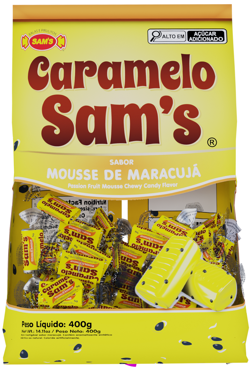 Caramelo Sam’s Mousse De Maracujá