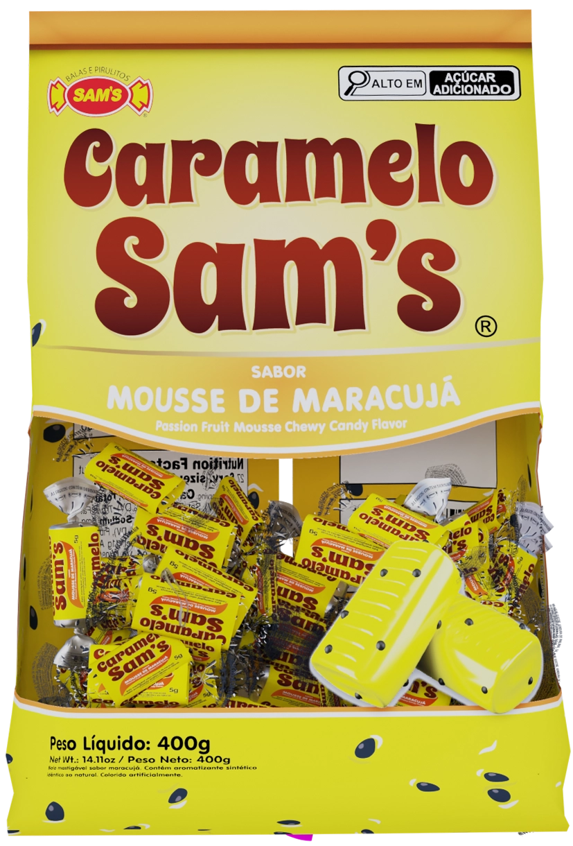 Caramelo Sam’s Mousse De Maracujá