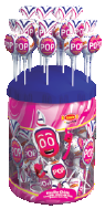 Expositor Cherry Pop Cereja