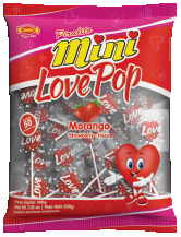 Mini Love Pop Morango