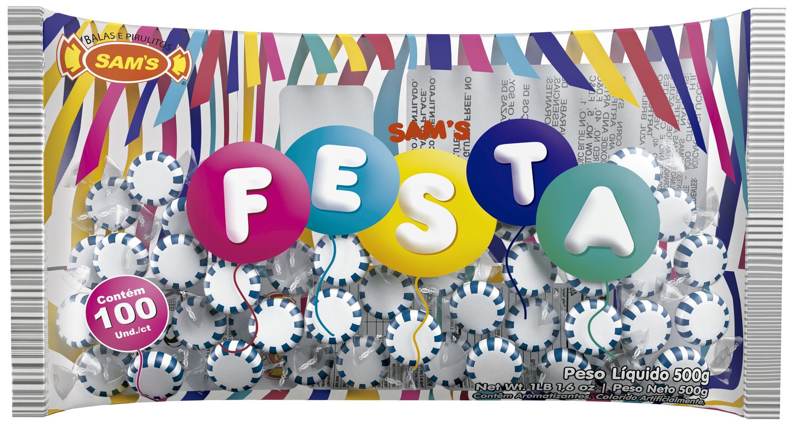 Sam’s Festa Framboesa Azul
