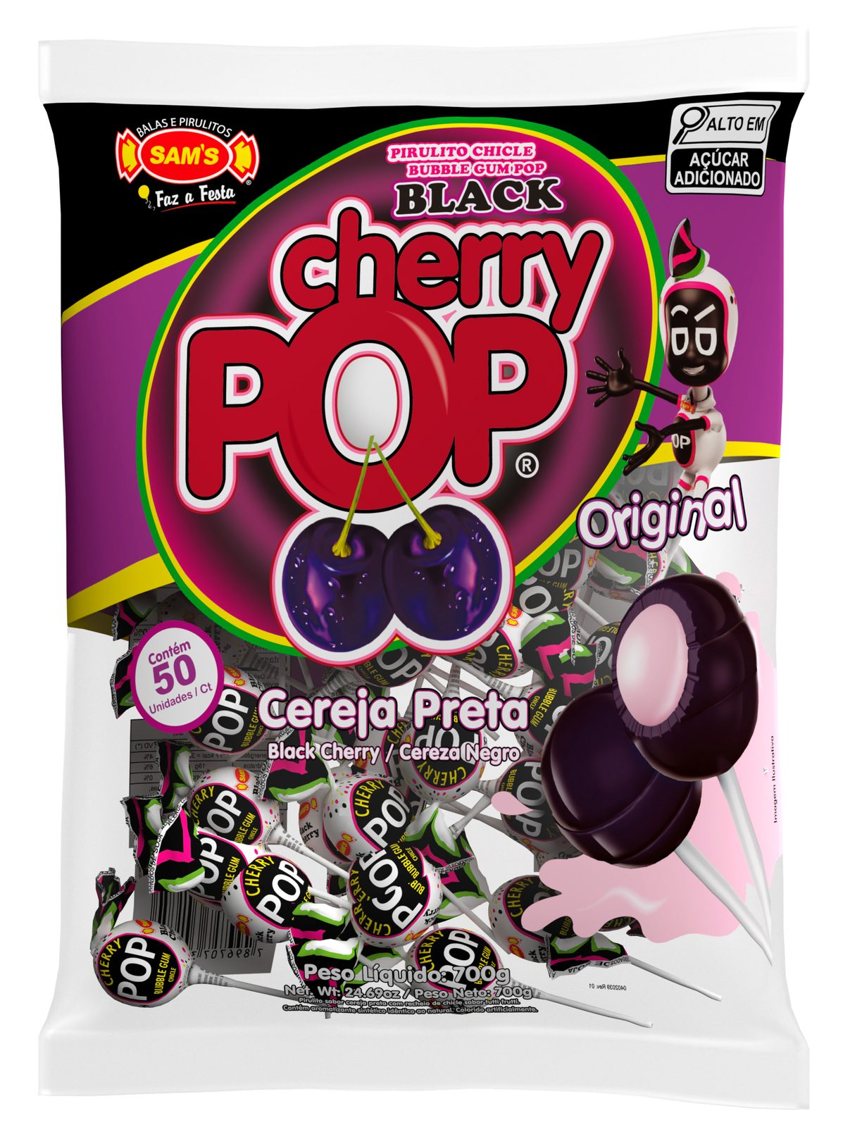 Cherry Pop Black