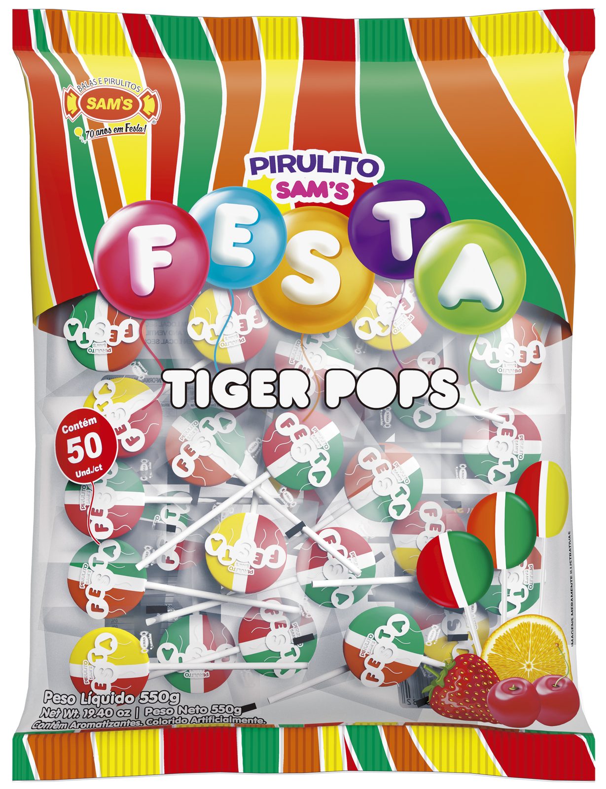 Sam’s Festa Tiger Pops