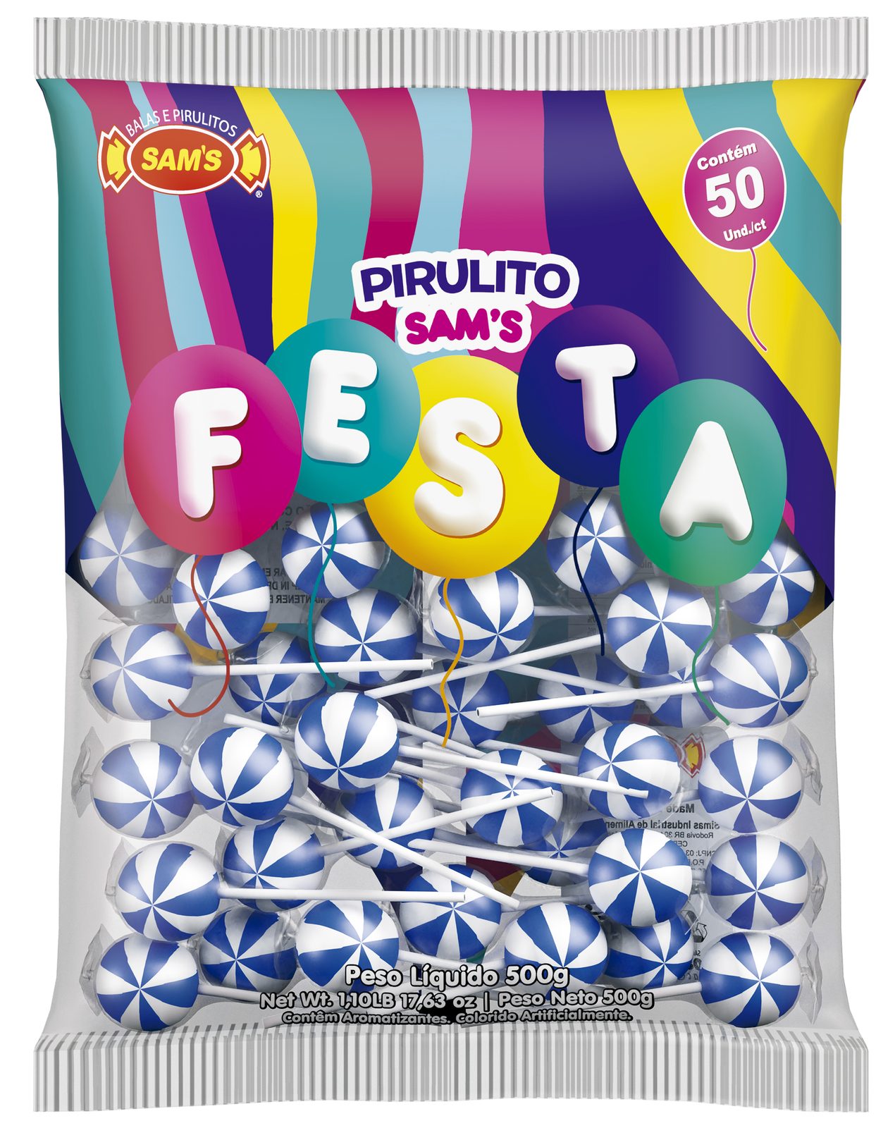Sam’s Festa Framboesa Azul