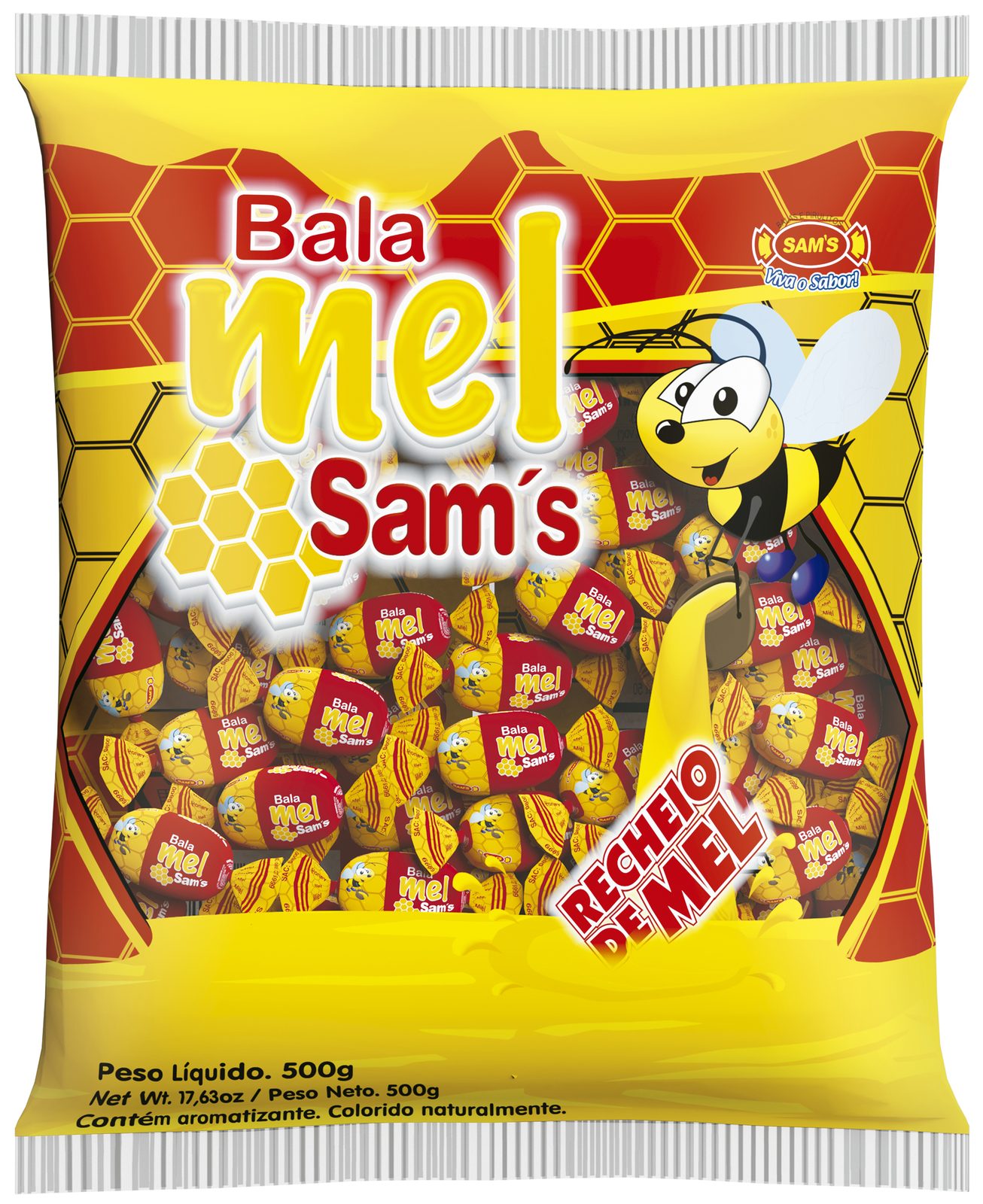 Mel Sam’s Com Recheio De Mel
