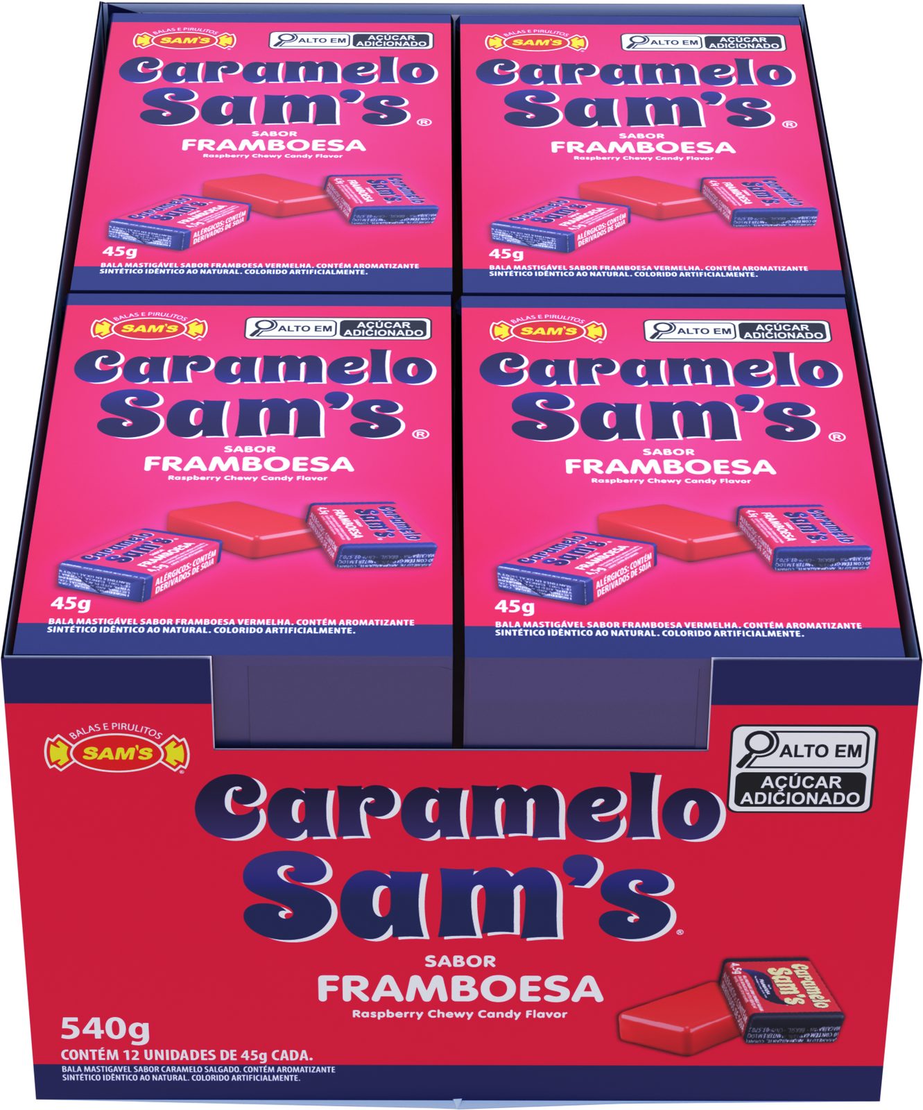Display Framboesa