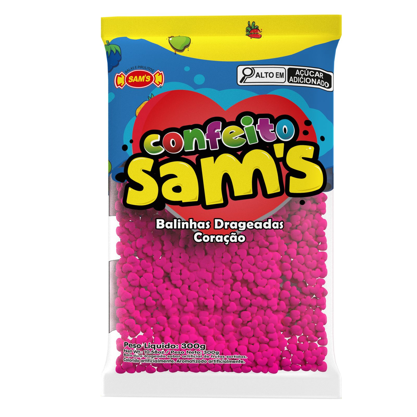 Confeito Sam’s Rosa