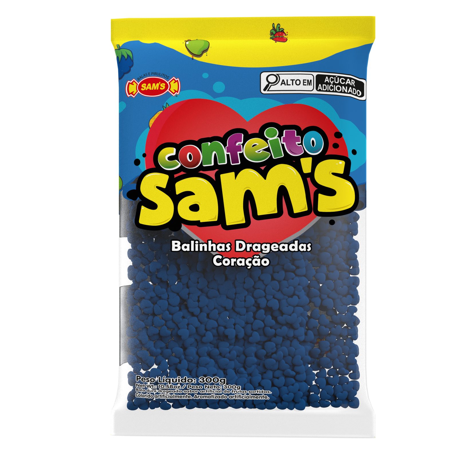 Confeito Sam’s Azul