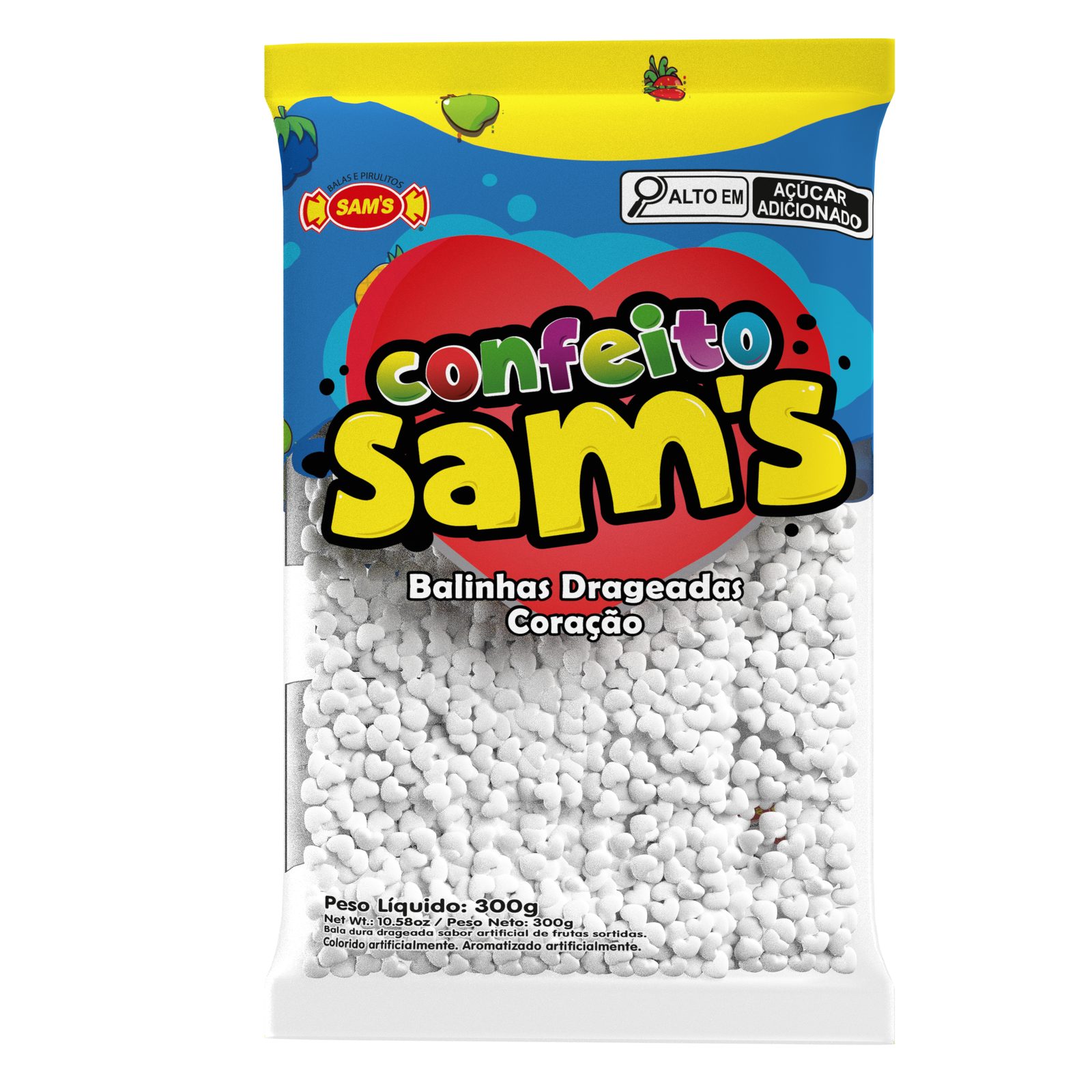 Confeito Sam’s Branco