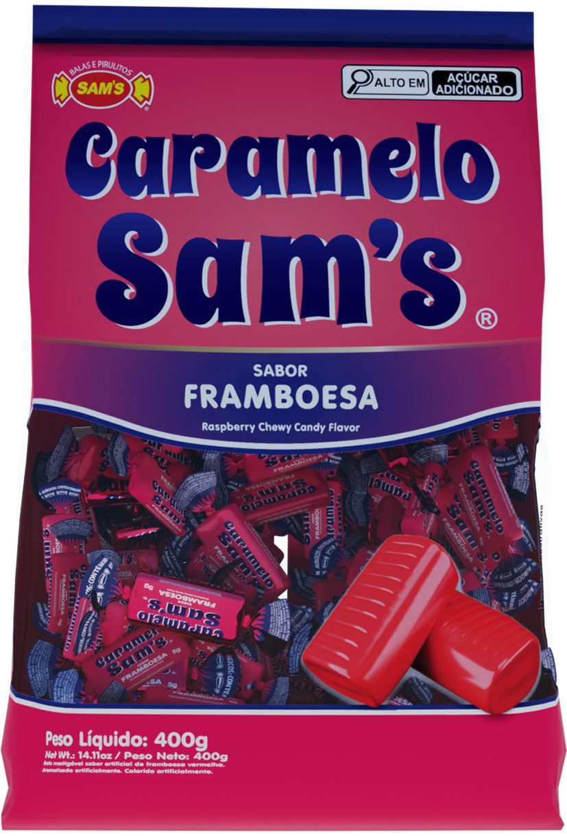 Caramelo Sam’s Framboesa